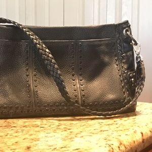Brighton Black Leather Purse
